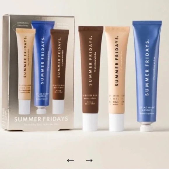 Summer Fridays Lip Trio Set NIP